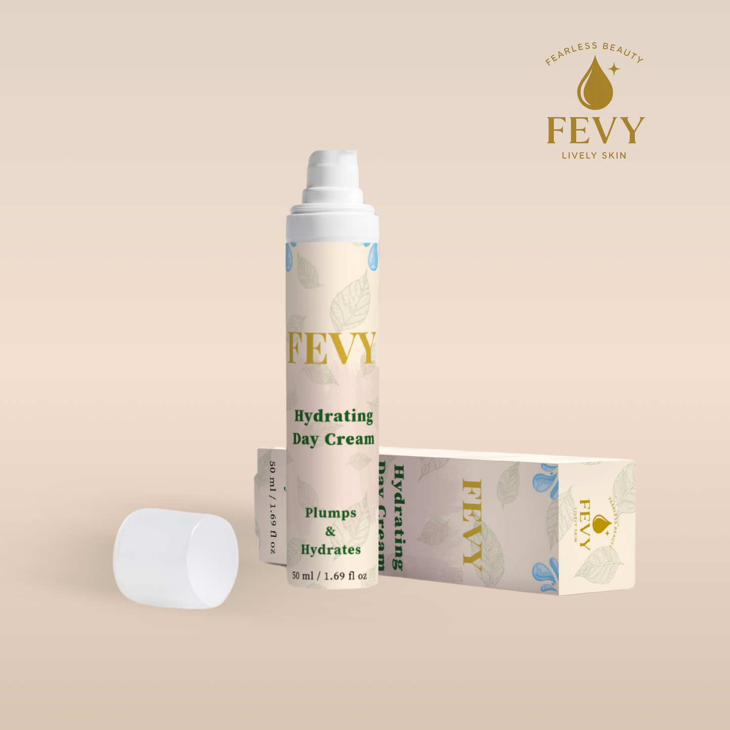 FEVY Hydrating Day Cream With Hyaluronic Acid -50ml