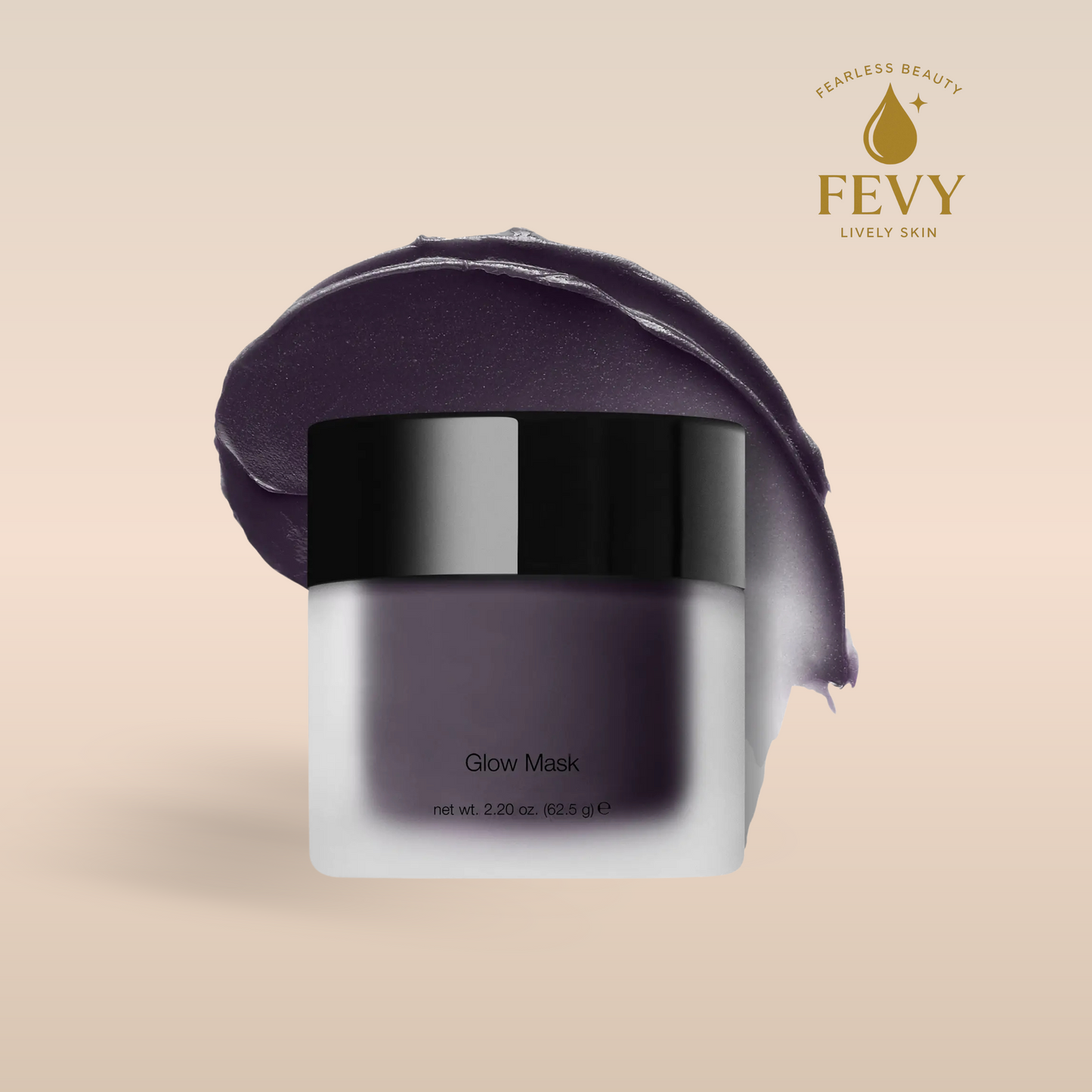 FEVY Glow Mask – Deep-Cleansing Charcoal Face Mask for Radiant, Detoxified Skin - Out of stock