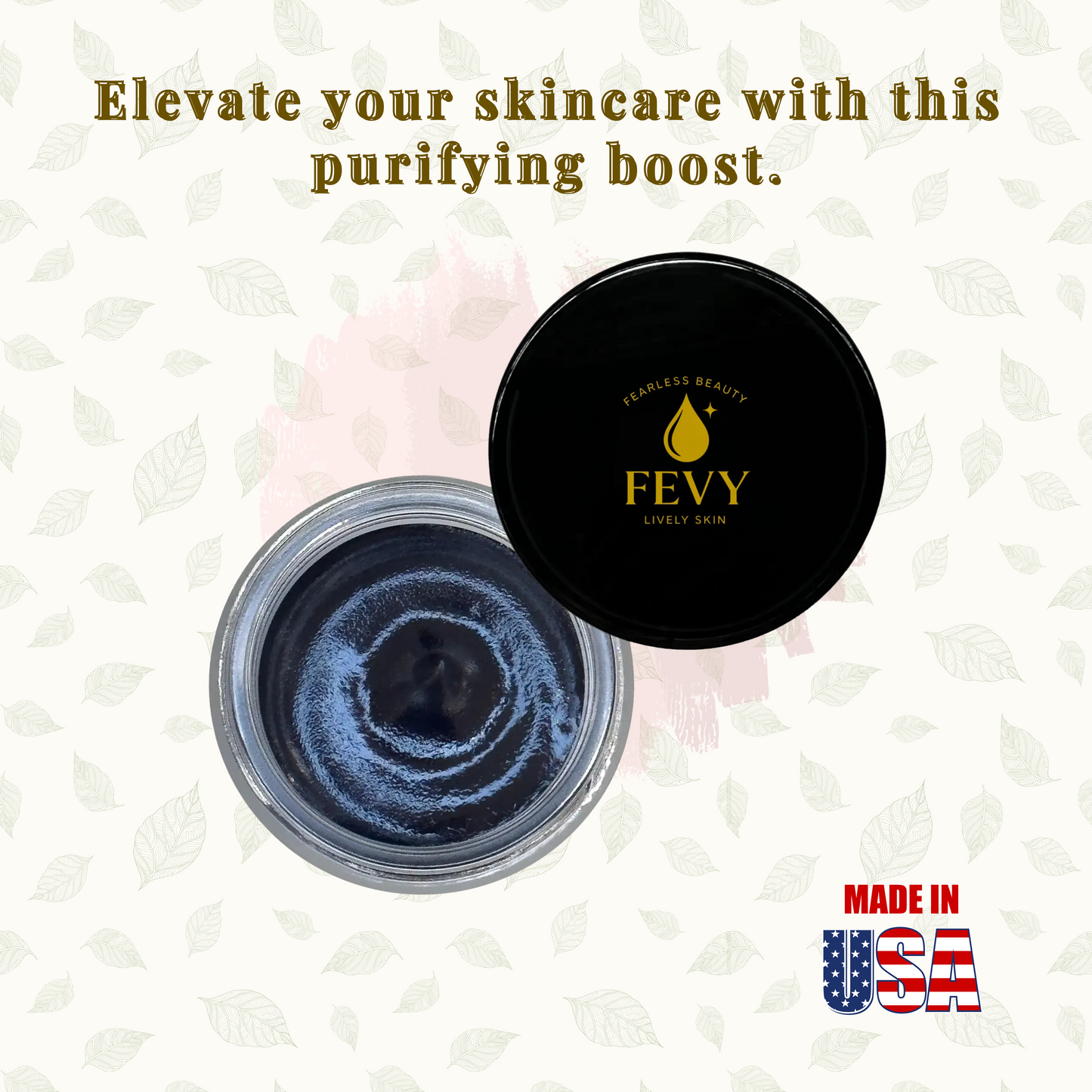 FEVY Glow Mask – Deep-Cleansing Charcoal Face Mask for Radiant, Detoxified Skin - Out of stock
