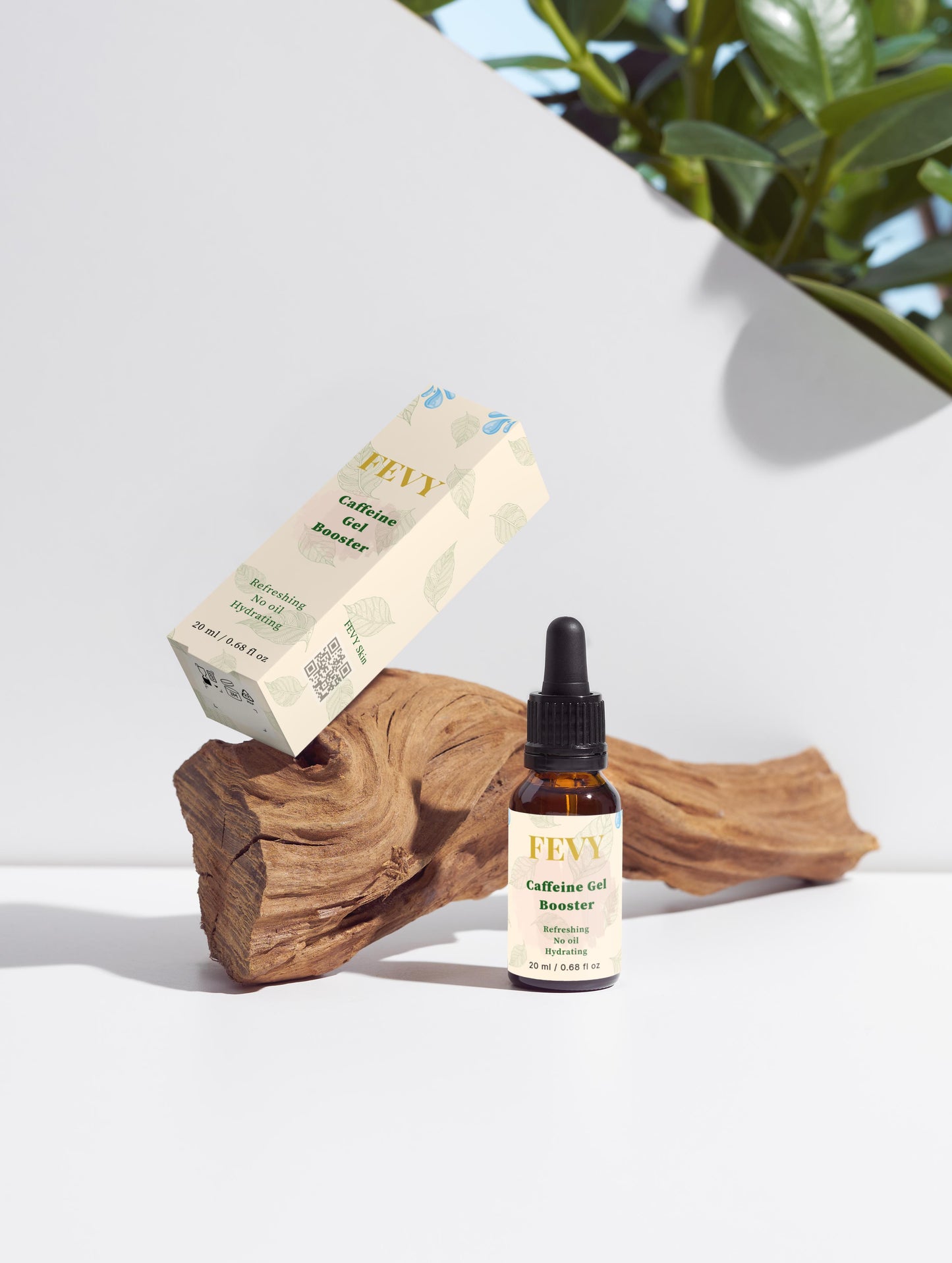 FEVY Caffeine Gel Booster – Puffiness Reducer & Revitalizing Eye Treatment - 20ml