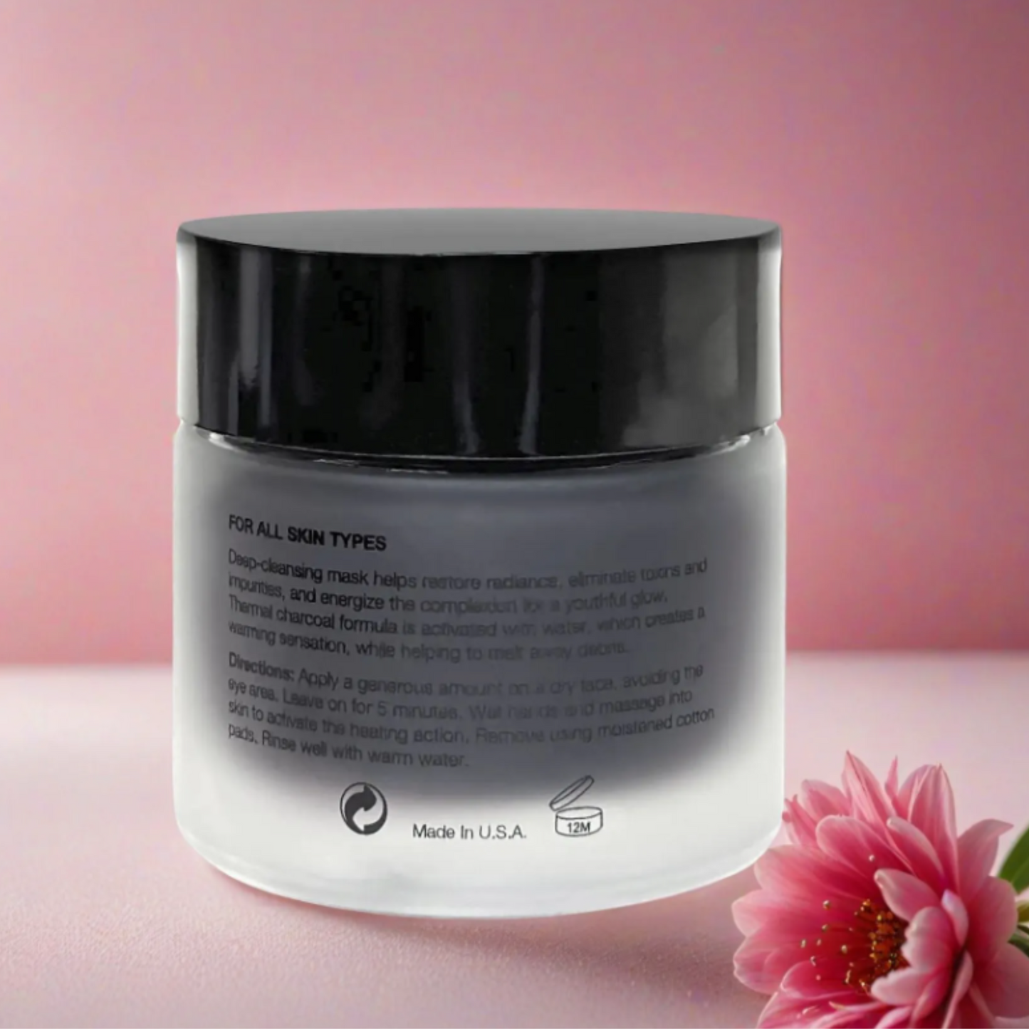 FEVY Glow Mask – Deep-Cleansing Charcoal Face Mask for Radiant, Detoxified Skin - Out of stock