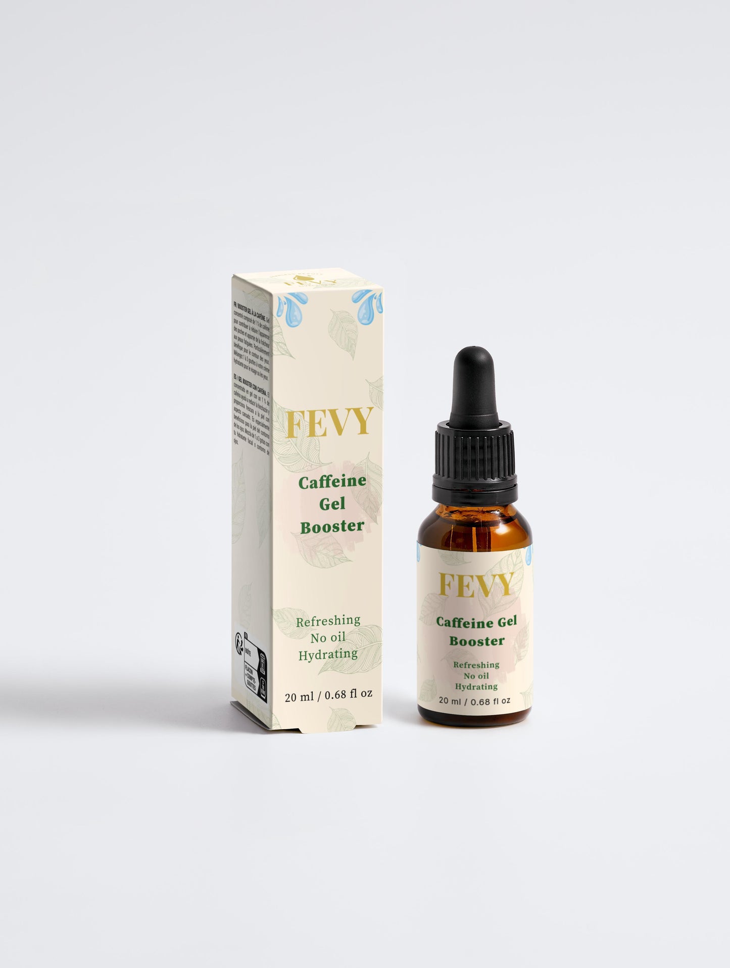 FEVY Caffeine Gel Booster – Puffiness Reducer & Revitalizing Eye Treatment - 20ml