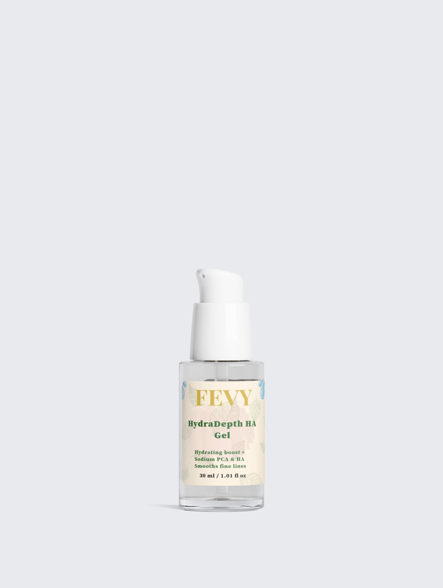 FEVY HydraDepth HA Gel – Deep Hydration with Multi-Molecular Hyaluronic Acid & Sodium PCA