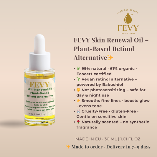 FEVY Skin Renewal Oil – Plant-Based Retinol Alternative