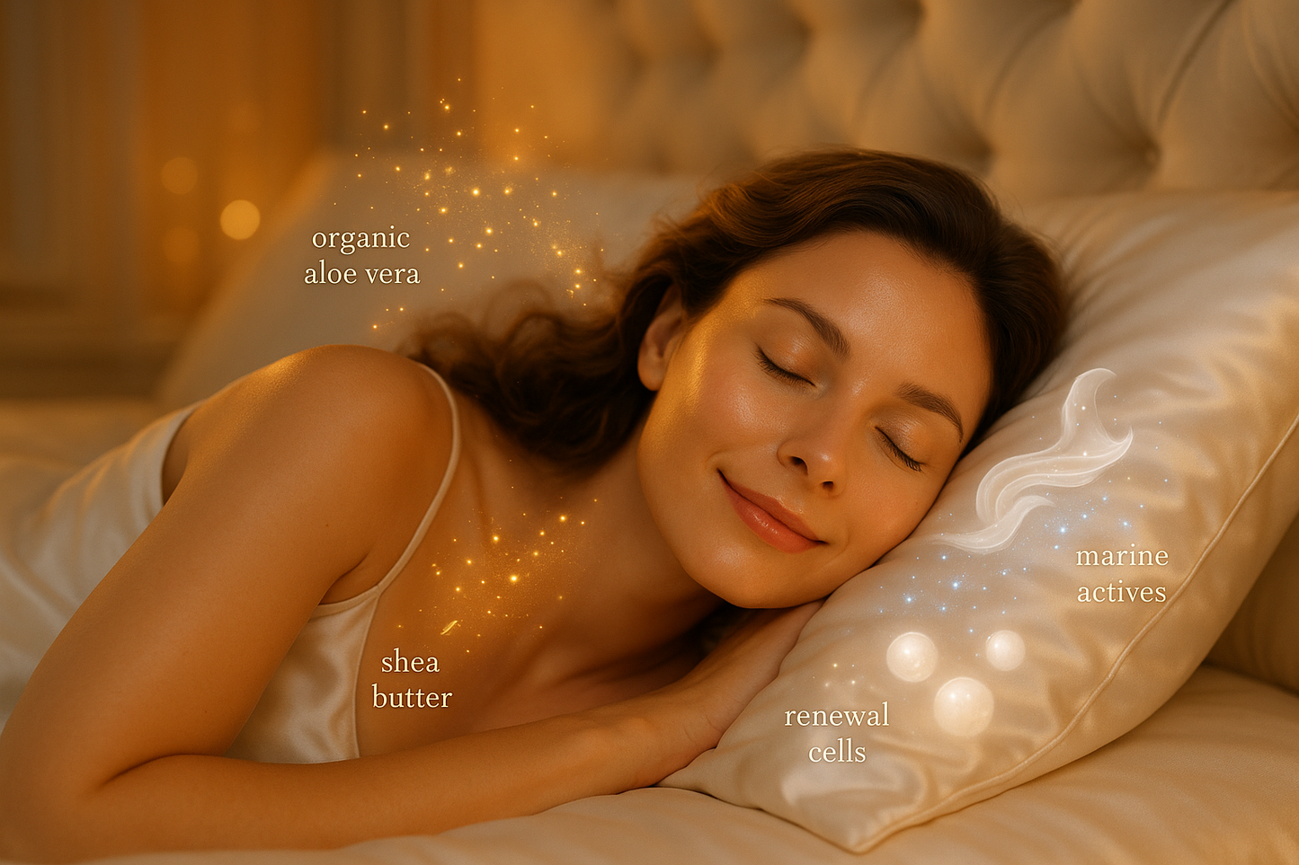 FEVY Anti-Age Night Cream ✨ Organic Aloe & Shea Butter Complex | Visibly Firmer Skin Overnight 🌙